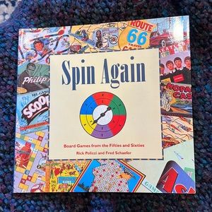 SPIN AGAIN! Book of Board Games from the 50s& 60s!